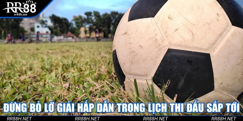 Đừng bỏ lỡ những giải hấp dẫn trong lịch thi đấu sắp tới