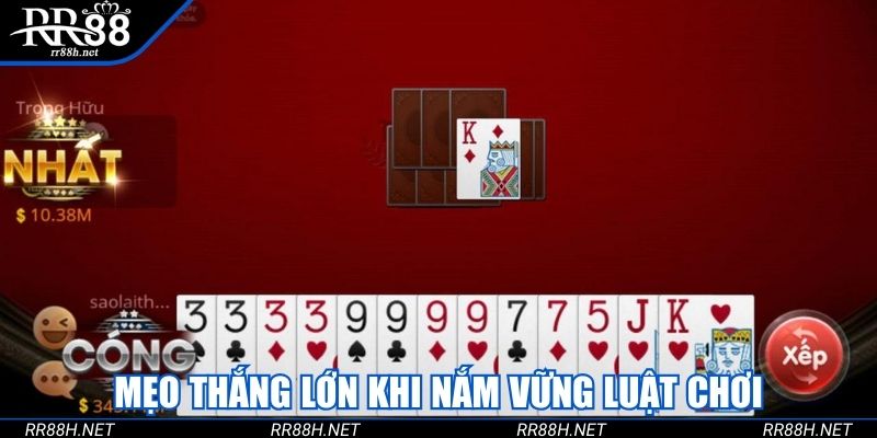 Tiến lên miền Nam có mẹo chơi để giành chiến thắng nhanh